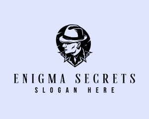 Detective Investigator Gentleman logo design