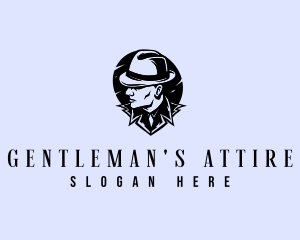 Detective Investigator Gentleman logo design