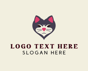 Pet Care - Feline Cat Veterinarian logo design