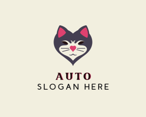 Feline Cat Veterinarian Logo
