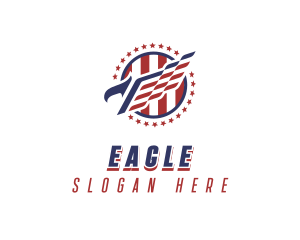 Veteran American Eagle logo design