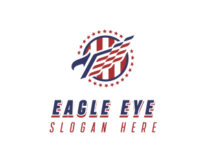 Veteran American Eagle logo design