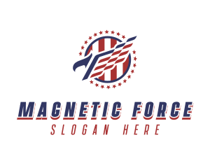 Veteran American Eagle logo design