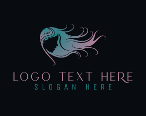 Wigs - Feminine Hair Salon logo design