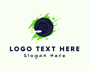 Hip Hop Music Disc Logo