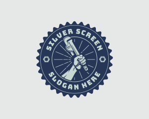 Bathroom - Mechanic Wrench Plumber logo design