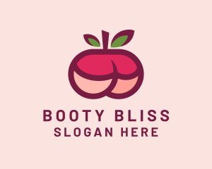 Butt - Seductive Cherry Butt logo design