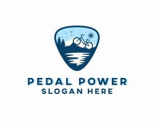 Bicycle - Rock Mountain Bicycle logo design