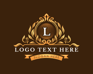  Floral Luxury Decoration Logo