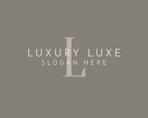 Luxury Boutique Cosmetics logo design