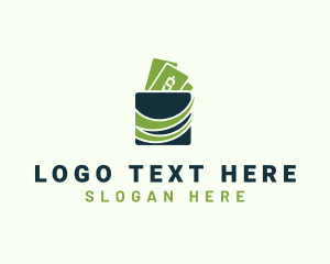 Cash - Cash Wallet Savings logo design