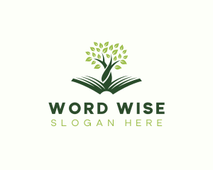 Literacy - Tree Reading Bookstore logo design