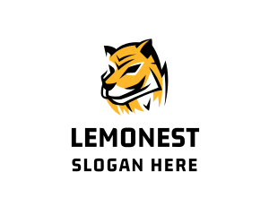 Gaming - Hunting Tiger Wildcat logo design