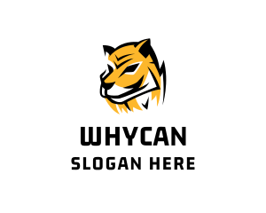 Gaming - Hunting Tiger Wildcat logo design