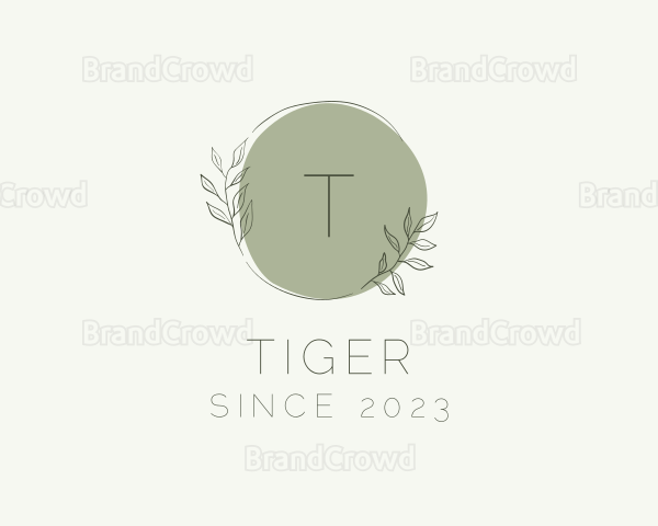 Natural Floral Gardening Boutique Logo