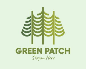 Patch - Pine Tree Patch logo design