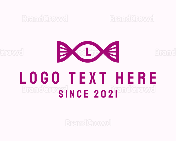 Sweet Candy Wrap Logo