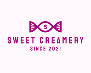 Sweet Candy Wrap logo design