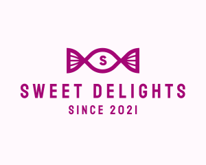 Confectioner - Sweet Candy Wrap logo design