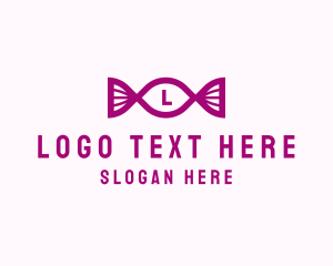 Sweet Candy Wrap Logo