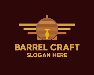 Barrel - Beer Barrel Truck logo design