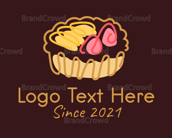 Fruit Tart Pastry Logo