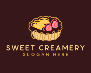 Fruit Tart Pastry  logo design