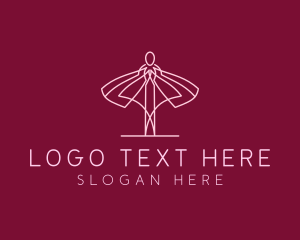 Skirt Ballet Dancer  logo design