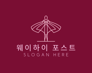 Skirt Ballet Dancer  logo design