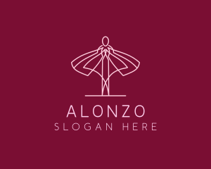 Skirt Ballet Dancer  logo design