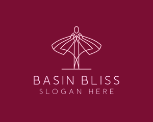 Skirt Ballet Dancer  logo design