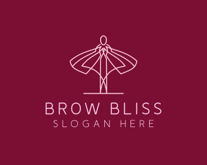 Skirt Ballet Dancer  logo design