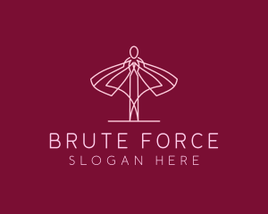 Skirt Ballet Dancer  logo design