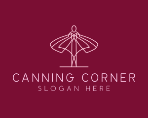 Skirt Ballet Dancer  logo design