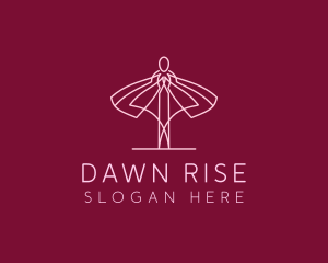 Skirt Ballet Dancer  logo design