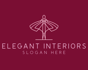 Skirt Ballet Dancer  logo design