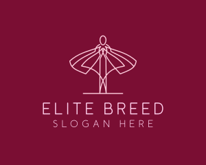 Skirt Ballet Dancer  logo design