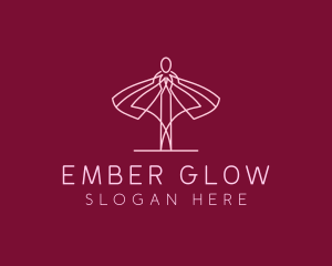 Skirt Ballet Dancer  logo design