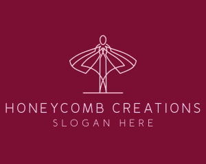 Skirt Ballet Dancer  logo design