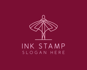 Skirt Ballet Dancer  logo design