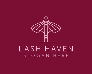 Skirt Ballet Dancer  logo design