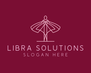 Skirt Ballet Dancer  logo design