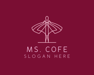 Skirt Ballet Dancer  logo design