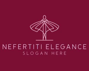 Skirt Ballet Dancer  logo design