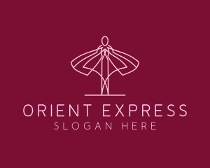 Skirt Ballet Dancer  logo design