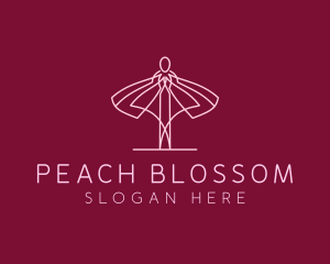 Skirt Ballet Dancer  logo design