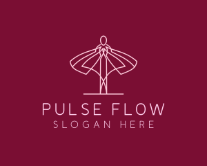 Skirt Ballet Dancer  logo design