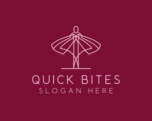 Skirt Ballet Dancer  logo design