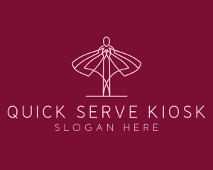 Skirt Ballet Dancer  logo design