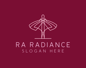 Skirt Ballet Dancer  logo design